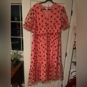 Rachel Parcell sequin heart dress